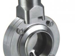 卫生级焊接式蝶阀 Sanitation welded btterfly valve