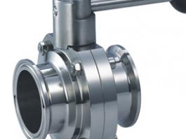 卫生级快装蝶阀 Sanitation quick-install butterfly valve